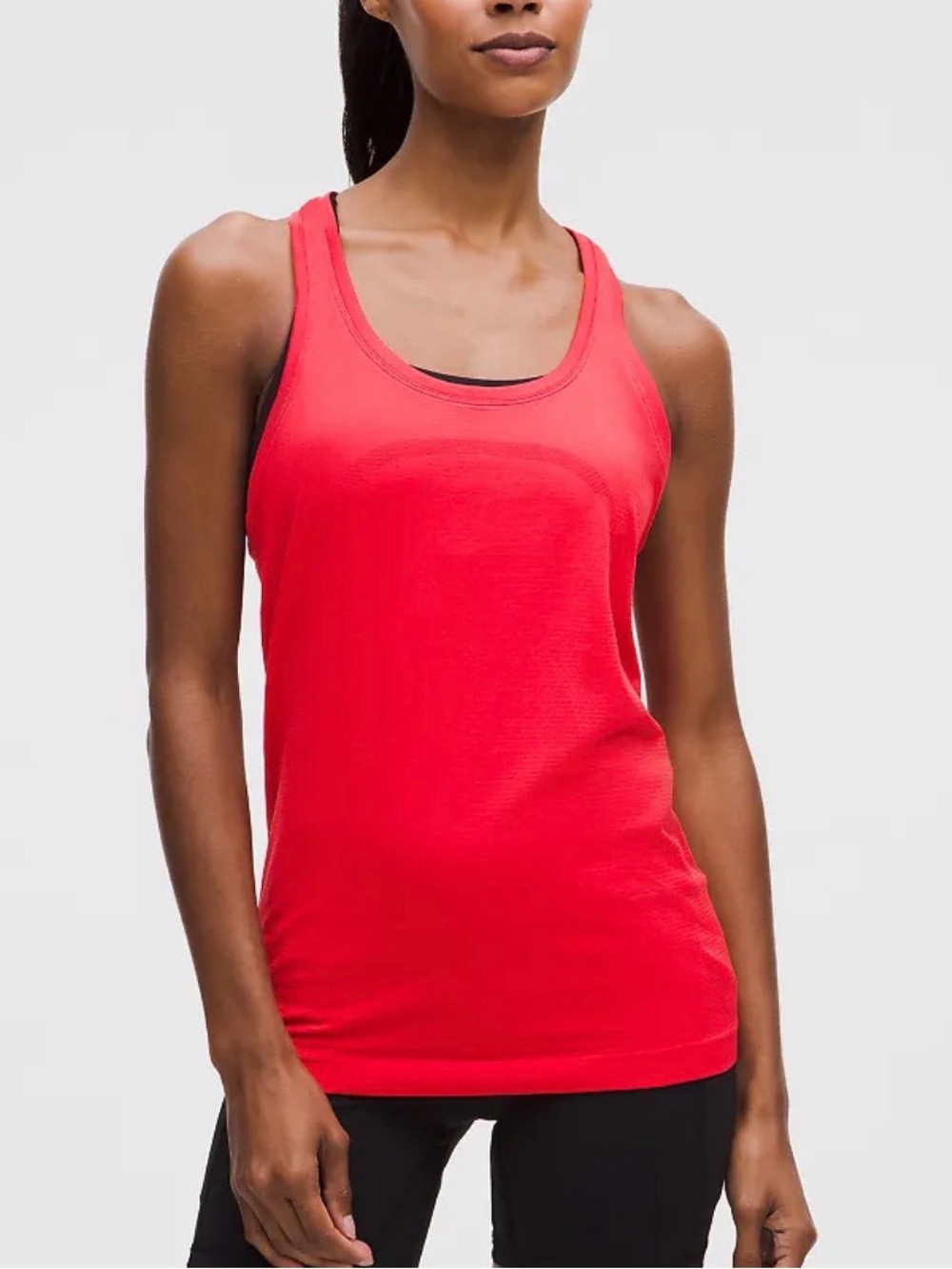 NWT Lululemon Swiftly Tank cherry Ember